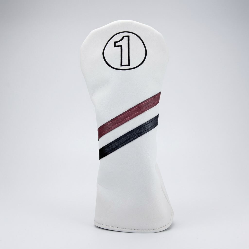 Dual Strip Golf Driver Head Cover