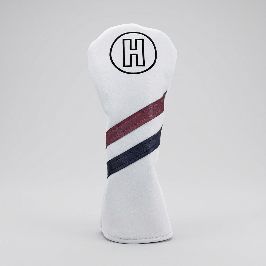 Dual Strip Golf Hybrid Head Cover